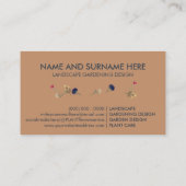 造園園芸植気に物 名刺 (裏面)