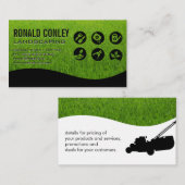 造園園芸用具 | グラス 名刺 (正面/裏面)