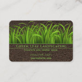 造園土庭ガーデンサービス名刺 名刺 (正面)