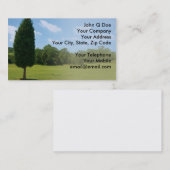 造園家の土地管理 名刺 (正面/裏面)