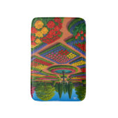 造園庭園の至福 バスマット (正面縦)