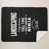 造園役職ギフト シェルパブランケット (正面(横))