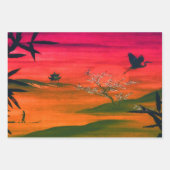 造園日本の美術 ラッピングペーパーシート (正面3)