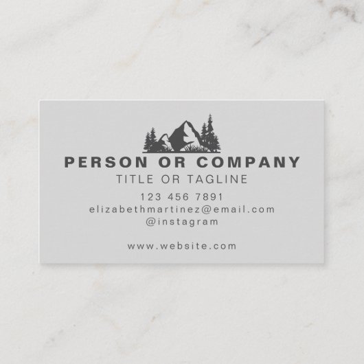 造園木刈りカスタム気にヤード 名刺 (裏面)