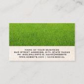 造園植樹 名刺 (裏面)