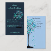 造園業の木トリマー用の名刺 名刺 (正面/裏面)