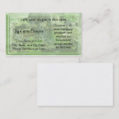 造園滝 名刺 (正面/裏面)