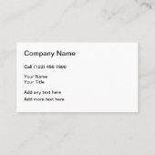 造園芝刈りモダン名刺 名刺 (裏面)