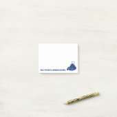 造園芝刈り業パーソナライズされた ポストイット (デスク上)