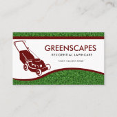 造園芝生気に名刺 名刺 (正面)