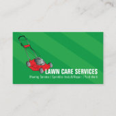 造園芝生気に園作 名刺 (正面)