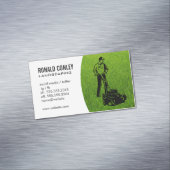 造園草 |ガーデナーカッティングローン マグネット名刺 (インサイチュ)