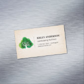 造園設計者 |ツリーアイコン マグネット名刺 (インサイチュ)