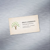 造園設計者 |ツリートリミングサービス マグネット名刺 (インサイチュ)