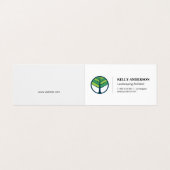 造園設計者 |ツリートリミングサービス 名刺 (外部フラット)