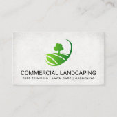 造園設計者 |フィールド内のツリー 名刺 (正面)