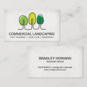 造園設計者 | 樹木 名刺 (正面/裏面)