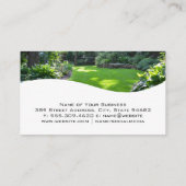 造園 | カットローンバックヤード 名刺 (裏面)