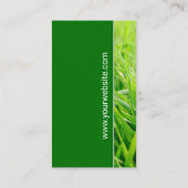 造園 | グリーングラス 名刺 (裏面)