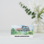 *～*造園・グリーン・グラモダンス・ロー気にン 名刺 (スタンド正面)