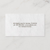 造園 | ビッグ・ブラウン・ツリー 名刺 (裏面)