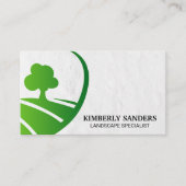 造園 | フィールド内のツリー 名刺 (正面)