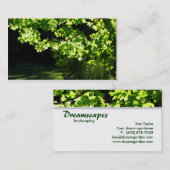 造園/ローン気にツリー名刺 名刺 (正面/裏面)