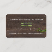 造園 名刺 (裏面)