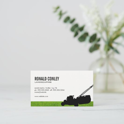 造園 名刺 (スタンド正面)