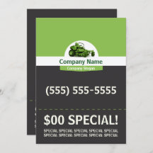 造園・庭園管理 5x7 フライヤー