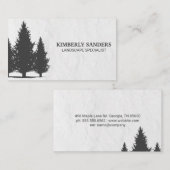 造園 |樹木 名刺 (正面/裏面)