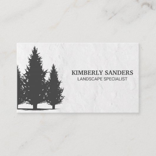 造園 |樹木 名刺 (正面)