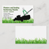 造園 | 芝刈り機 | トリマー 名刺 (正面/裏面)