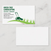 造園 | 芝刈り草刈り草 名刺 (正面/裏面)