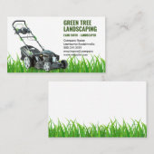 造園 | 芝刈機 | 庭師 名刺 (正面/裏面)
