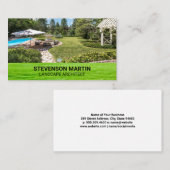 造園 | Grass | Backyard House 名刺 (正面/裏面)
