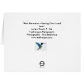 "造岩-地質学旅行の道" (裏面横)