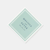 造幣局と海軍結婚局 スタンダードカクテルナプキン (角)