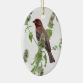 造幣局のレッドヘッド セラミックオーナメント (右)