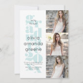 造幣局ミニマル卒業発表 招待状 (正面)