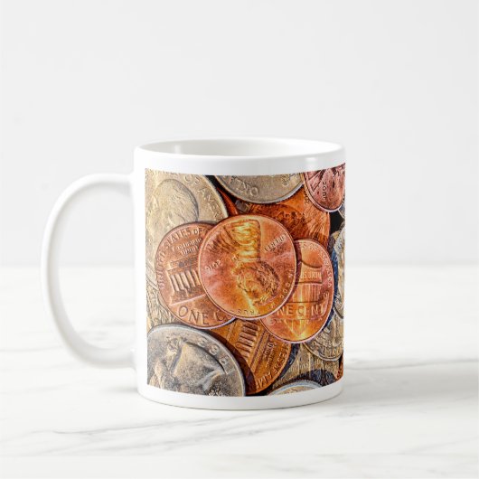 造幣通貨 コーヒーマグカップ (左)