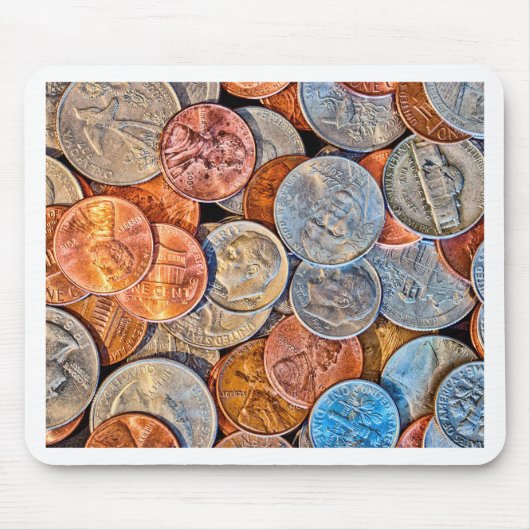 造幣通貨 マウスパッド (正面)