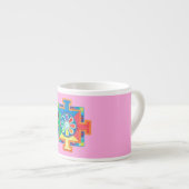 造成水彩曼荼羅 エスプレッソカップ (正面右)