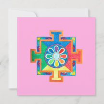 造成水彩曼荼羅