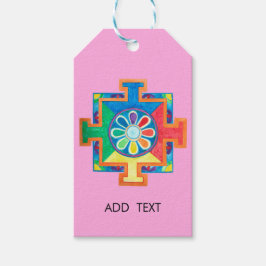 造成水彩曼荼羅 ギフトタグ