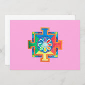 造成水彩曼荼羅 招待状 (正面/裏面)