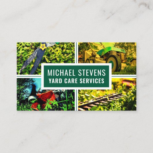 造船所作業画像プロフェッショナル名刺 名刺 (正面)