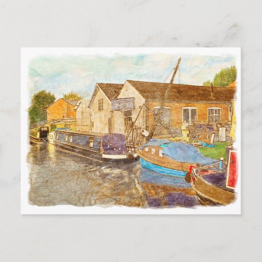 造船所 ポストカード (正面)