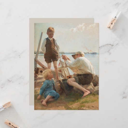 造船業者(Albert Edelfeel著) カード (正面/裏面インサイチュ)