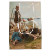 造船業者（Albert Edelfeel著） ミディアムペーパーバッグ (裏面)